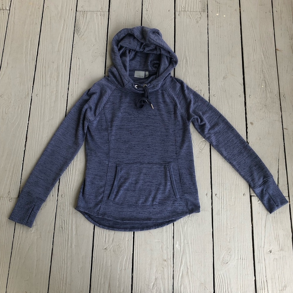 Athleta blue hoodie - Picture 5 of 11